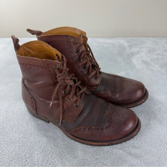 Cuadra Men's Leather Ankle Boots Size 10 US 29 MX - Picture 1 of 15